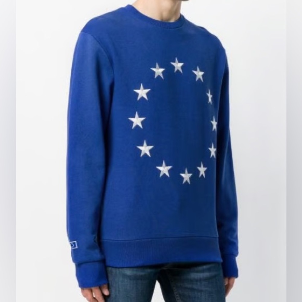 Études Story Europa Embroidered Stars Sweatshirt